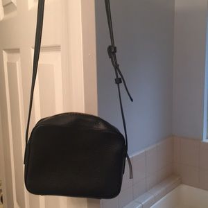 Cross body black jcrew purse